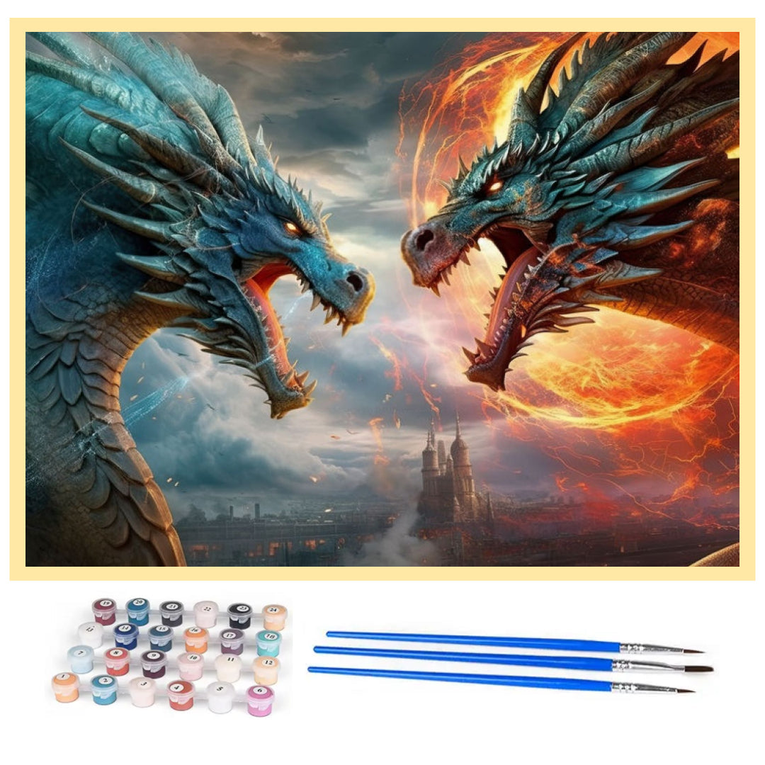 clash-of-dragon-paint-by-number-kit