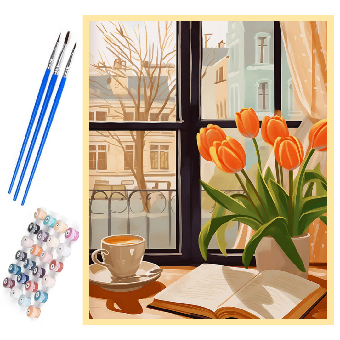 coffee-and-reading-paint-by-number-kit