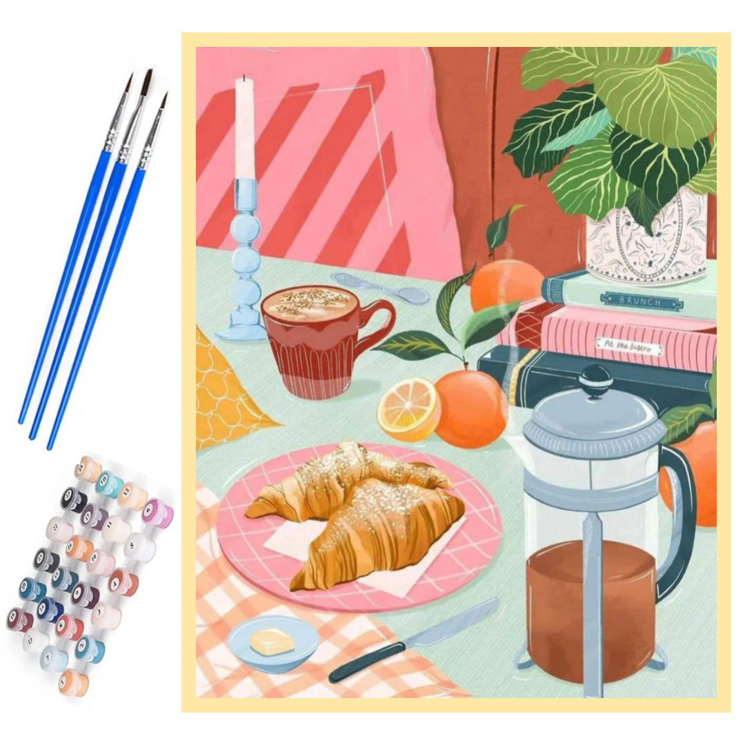 coffee-bread-paint-by-number-kit