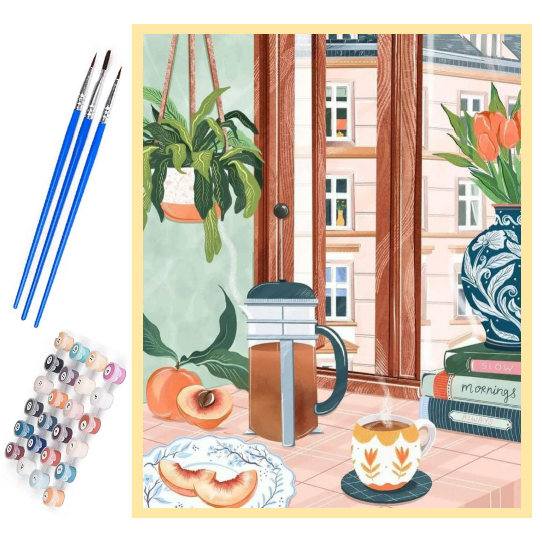 coffee-time-paint-by-number-kit