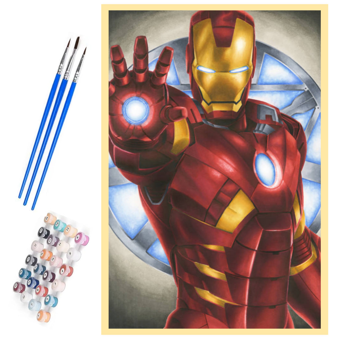 cool-iron-man-paint-by-number-kit