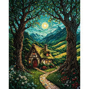 cottage-in-the-forest-paint-by-number-kit