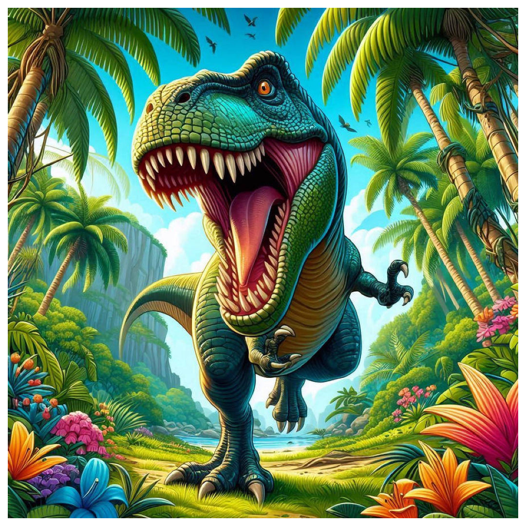 crazy-king-of-dinosaur-paint-by-number-kit