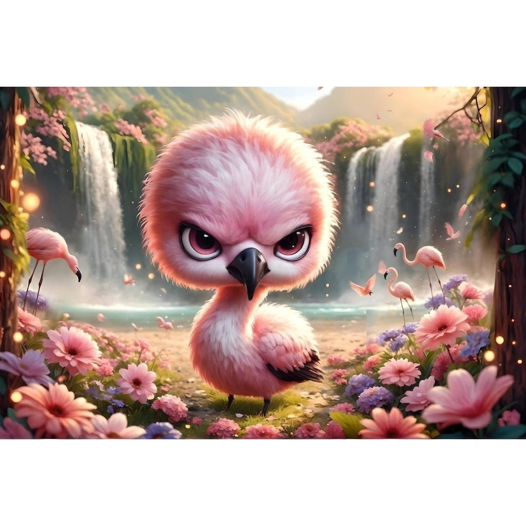 cute-angry-flamingo-paint-by-number-kit