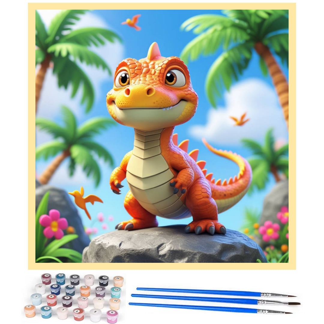 cute-baby-dinosaur-paint-by-number-kit