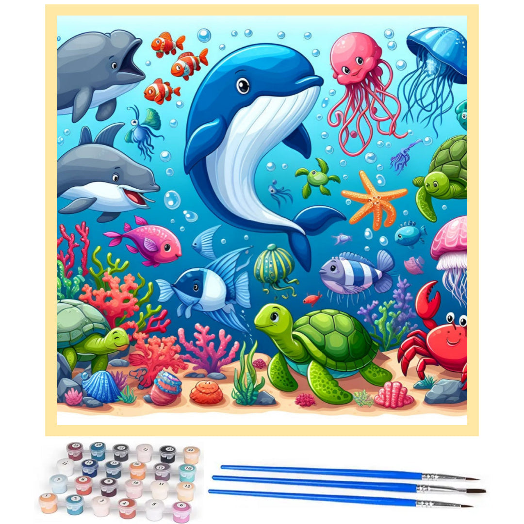 cute-dolphin-paint-by-number-kit