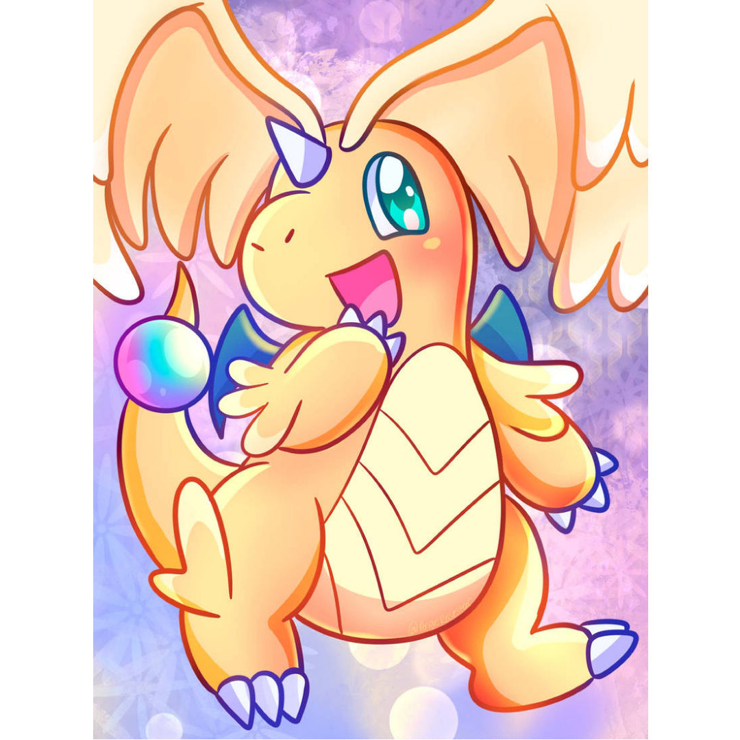 cute-dragonite-paint-by-number-kit