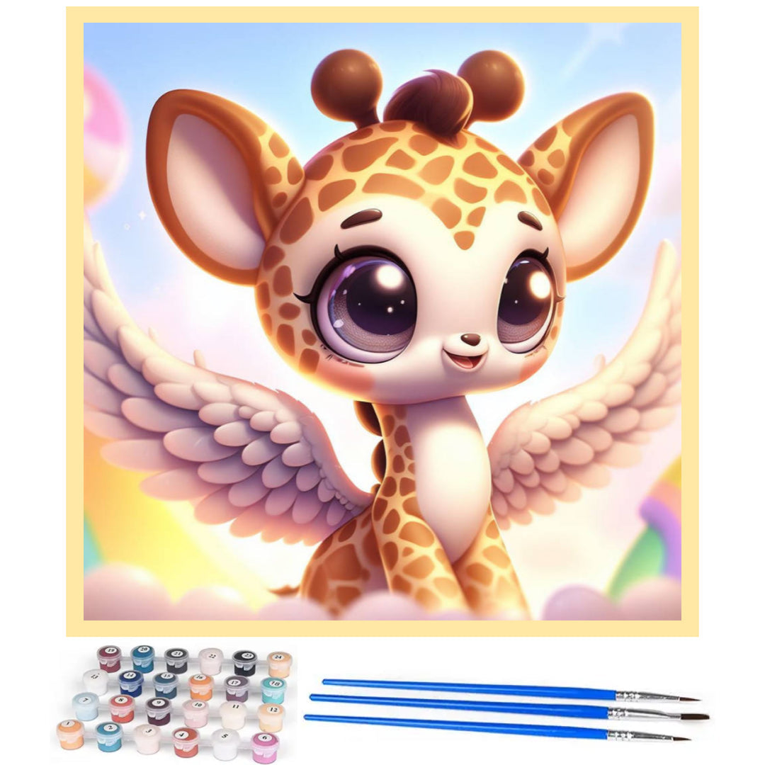 cute-giraffe-dreams-to-fly-paint-by-number-kit