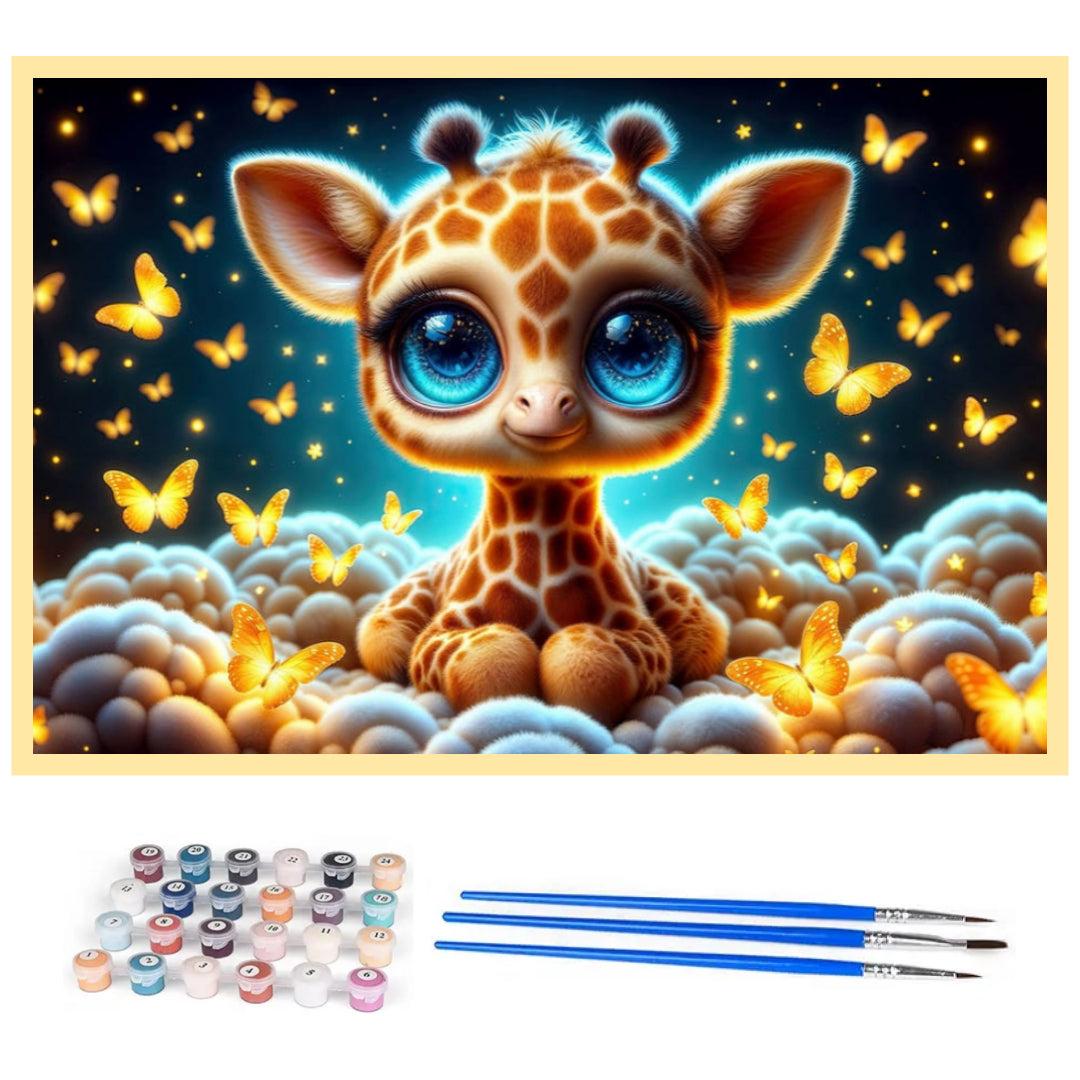 cute-giraffe-with-big-eyes-paint-by-number-kit