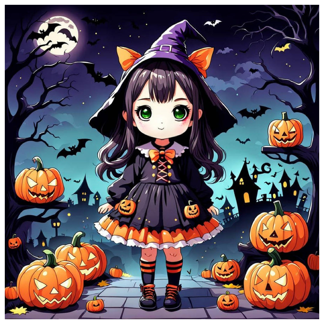 cute-halloween-girl-paint-by-number-kit