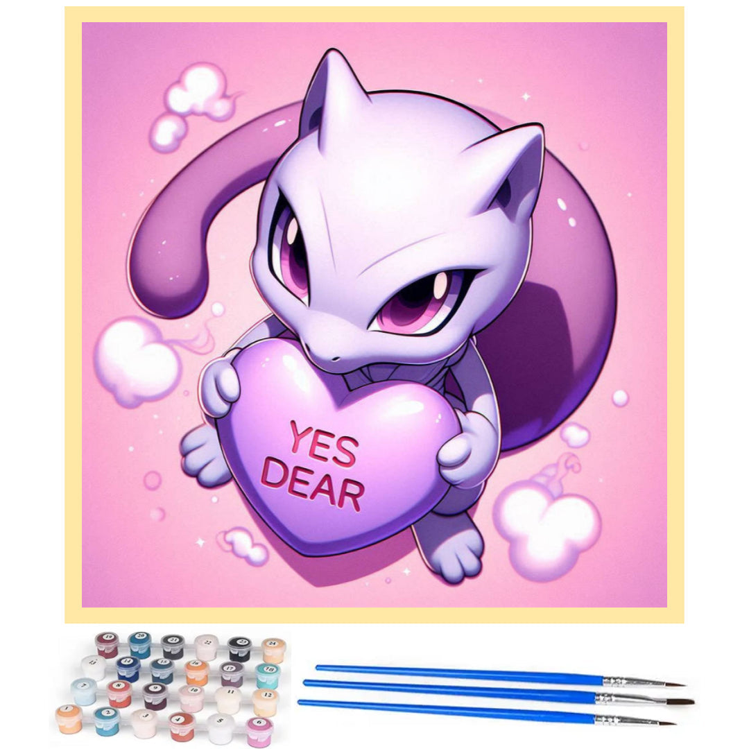 cute-mewtwo-paint-by-number-kit