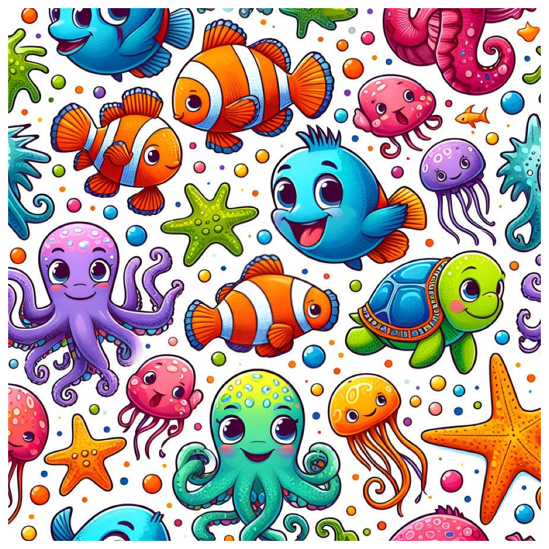 cute-underwater-world-paint-by-number-kit