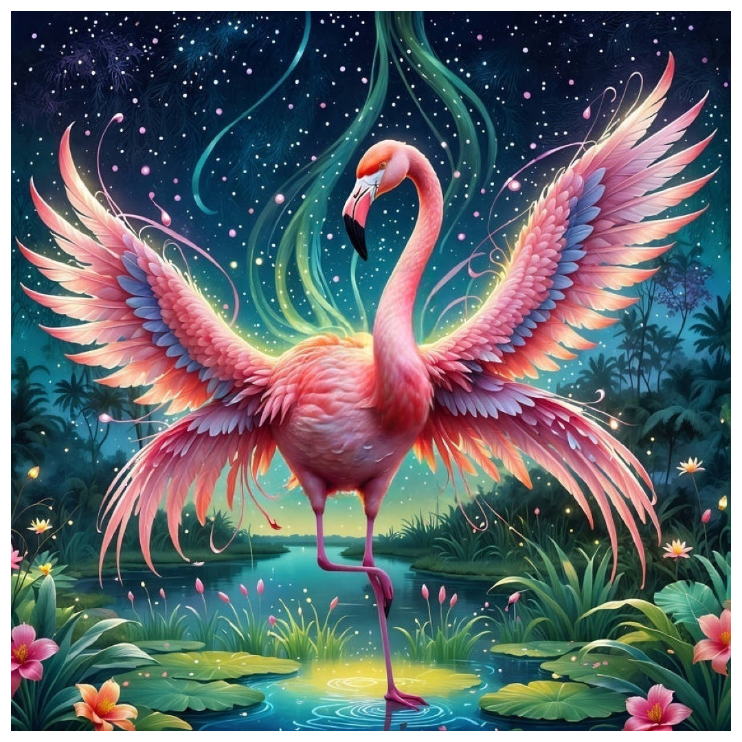 dance-flamingo-paint-by-number-kit