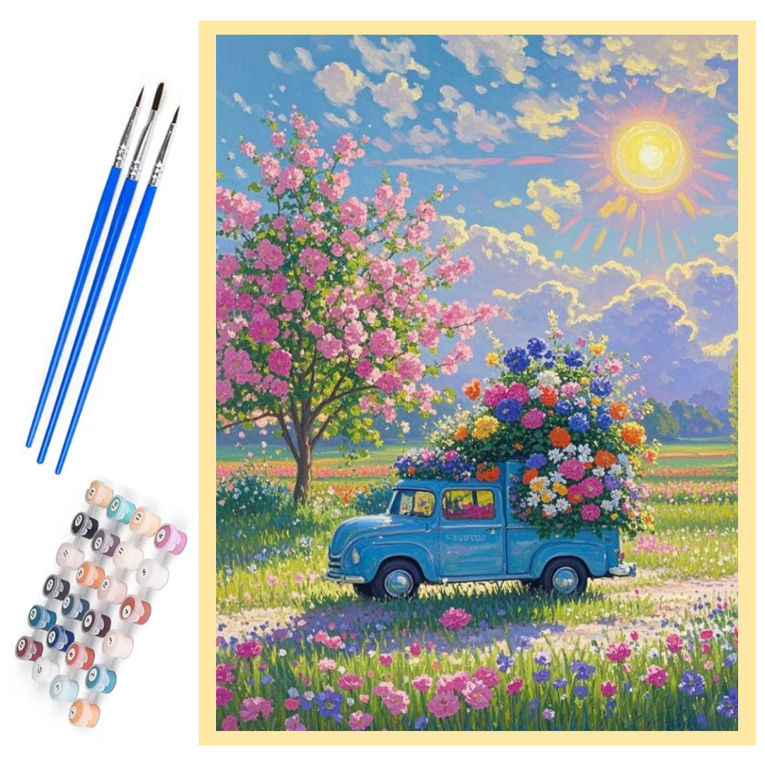 delivering-flowers-paint-by-number-kit