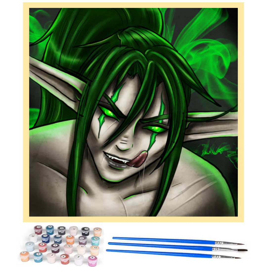 demon-hunter-paint-by-number-kit
