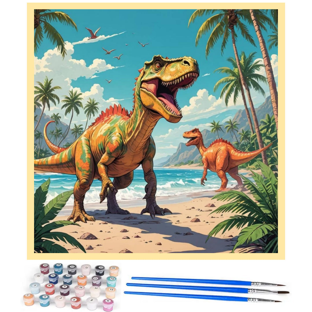 dinosaur-by-the-river-paint-by-number-kit