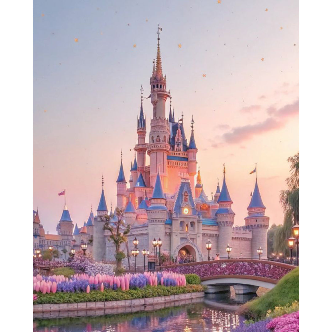 disney-castle-paint-by-number-kit