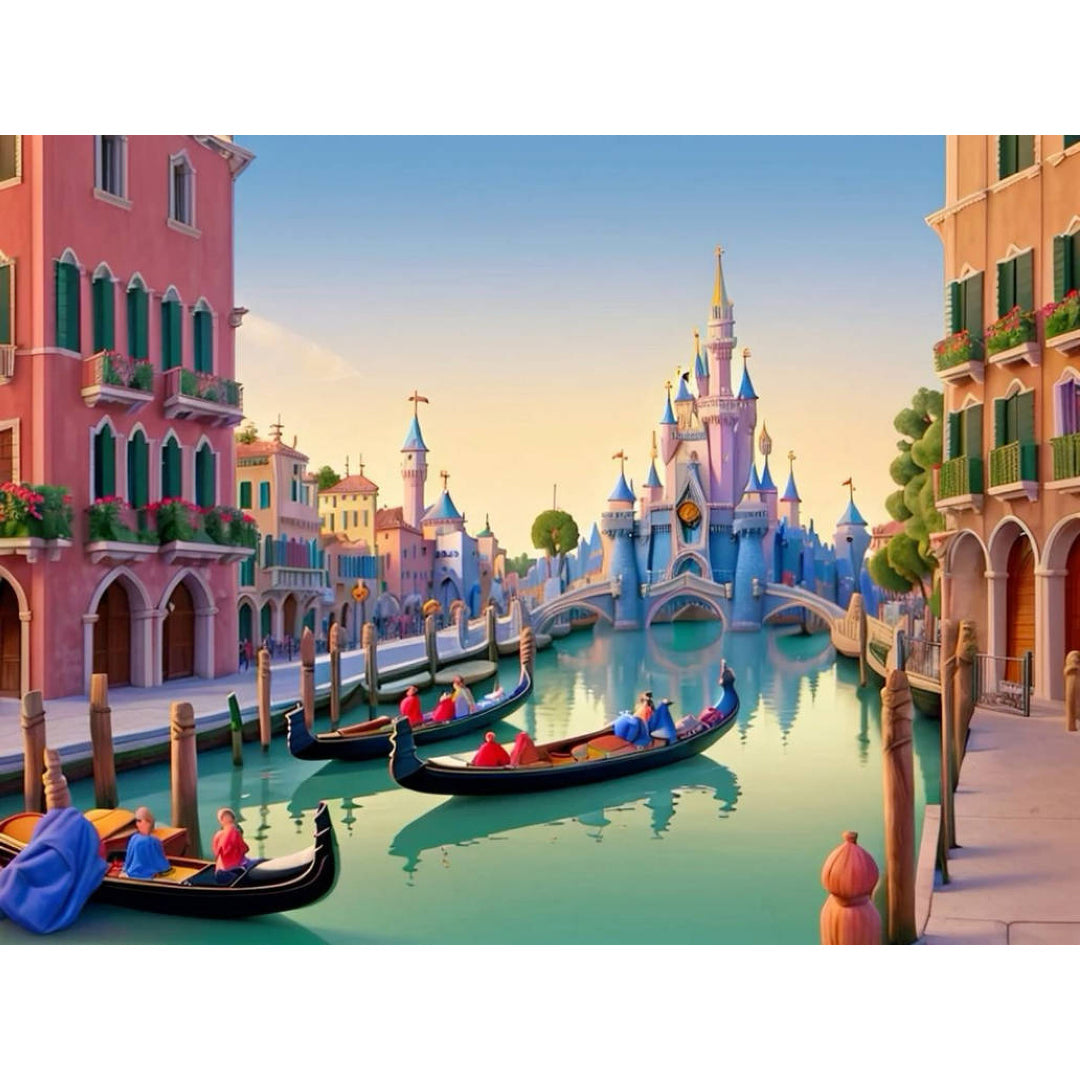 disneyland-in-venice-paint-by-number-kit