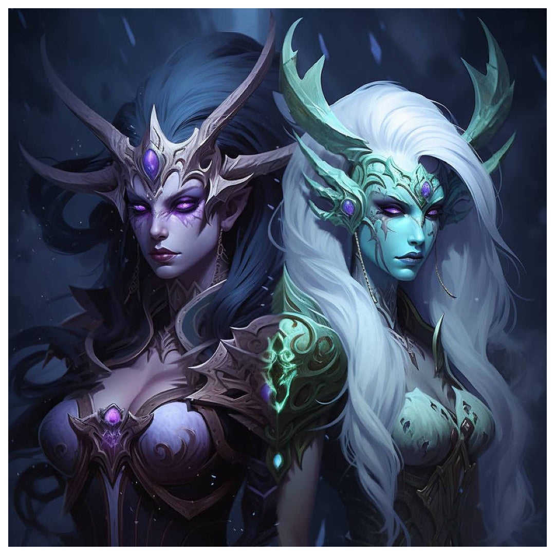 double-faces-warcraft-paint-by-number-kit