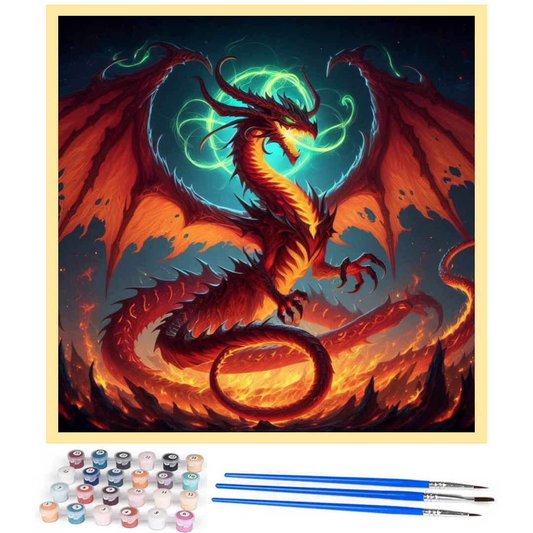 dragon-magic-paint-by-number-kit