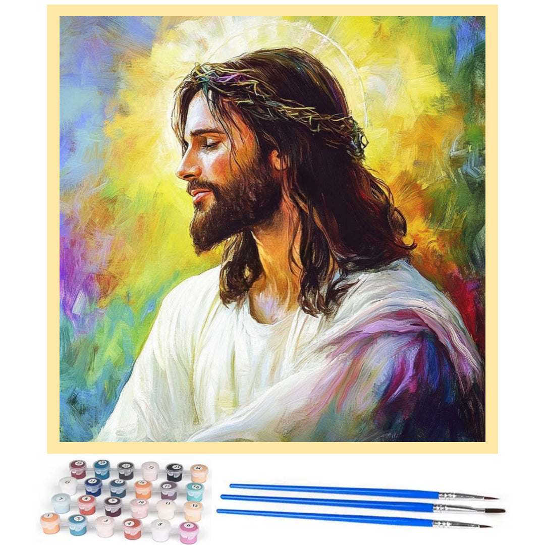 dreaming-jesus-paint-by-number-kit