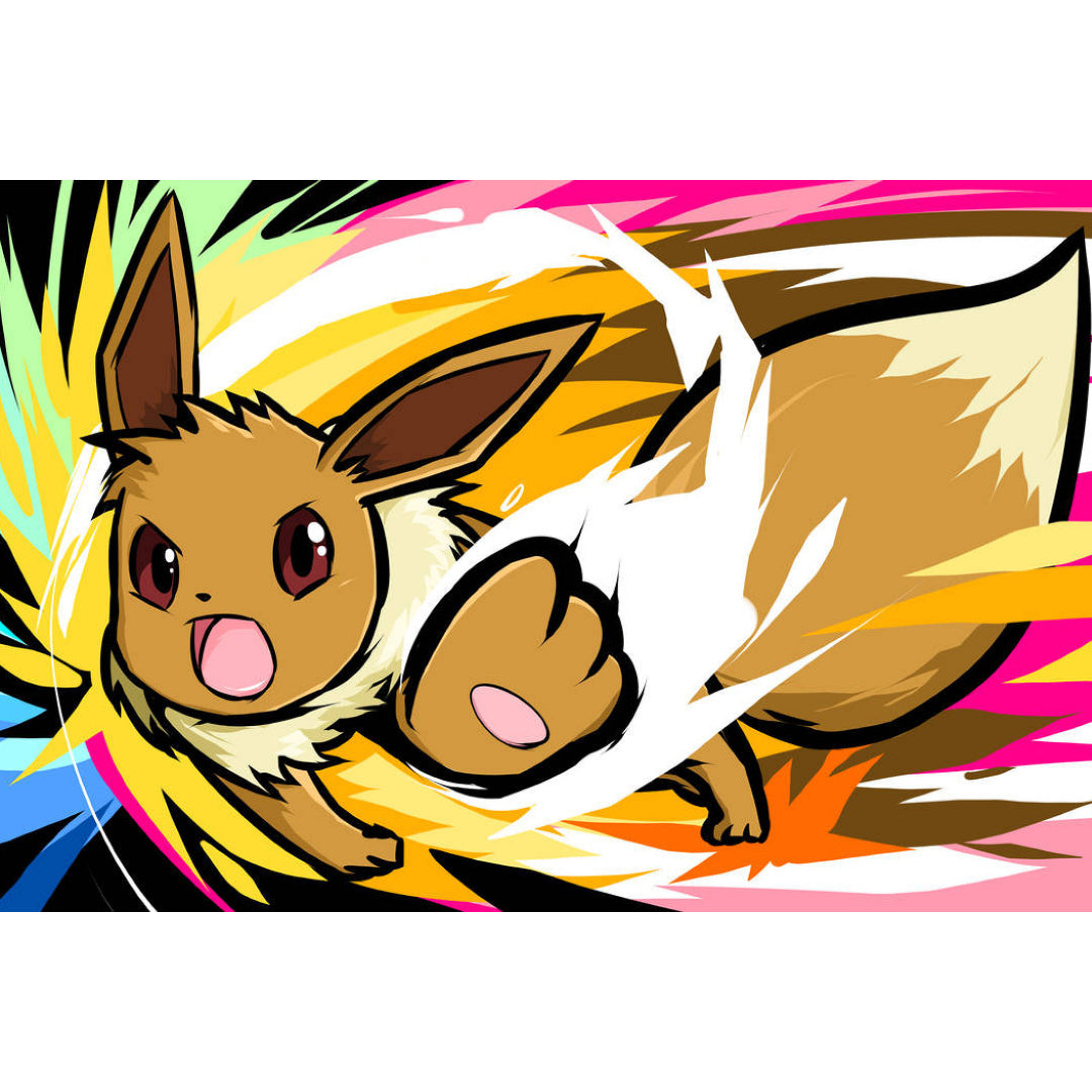 eevee-quick-attack-paint-by-number-kit