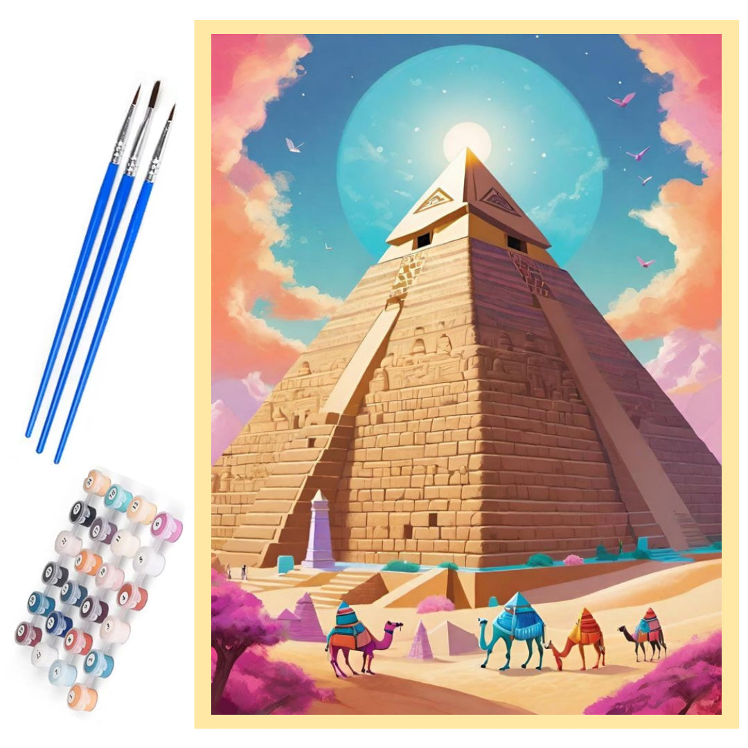 egyptian-pyramid-paint-by-number-kit