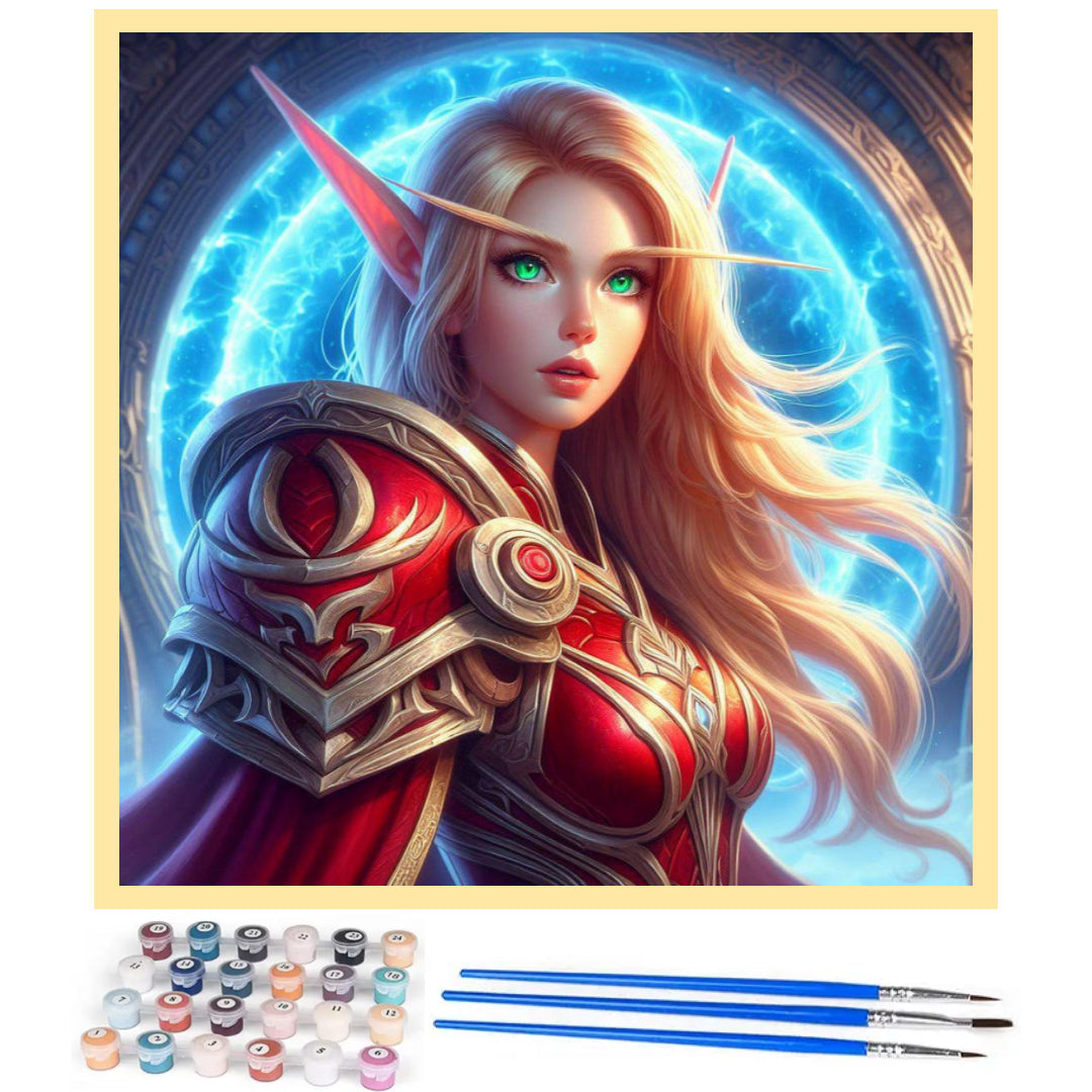 elegant-blood-elf-paint-by-number-kit