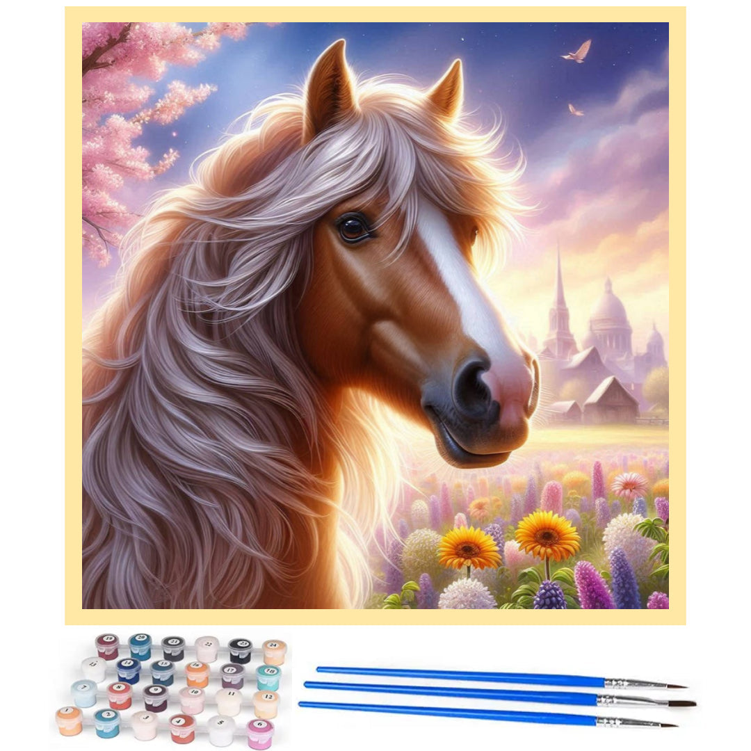 elegant-horse-paint-by-number-kit