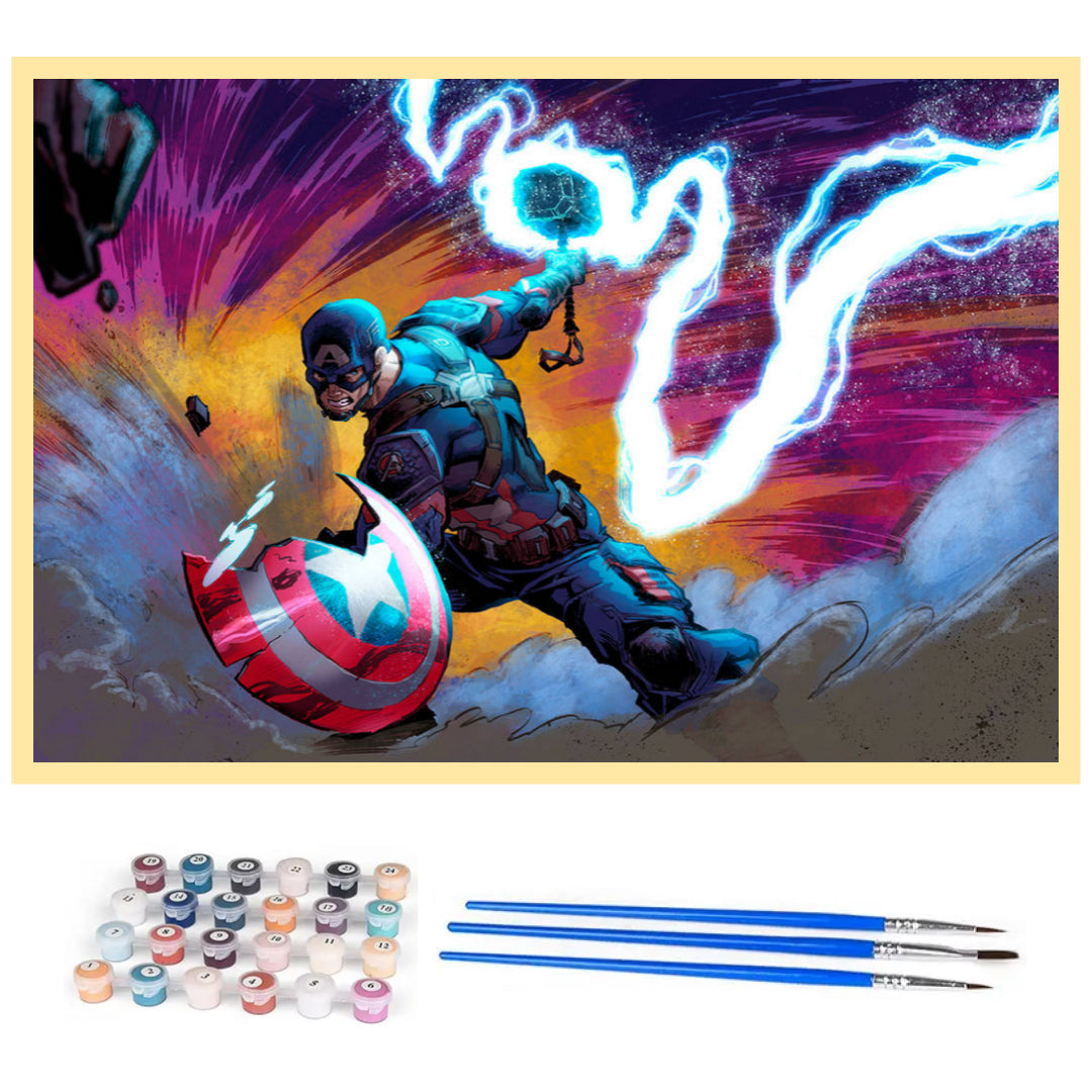 endgame-captain-america-paint-by-number-kit