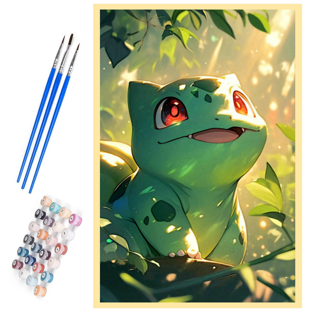 enjoy-the-sunshine-bulbasaur-paint-by-number-kit