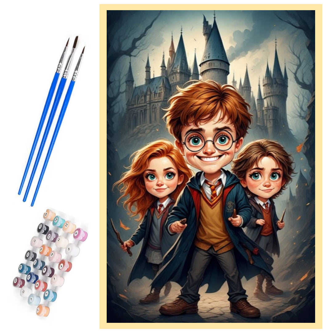 explorers-harry-potter-paint-by-number-kit
