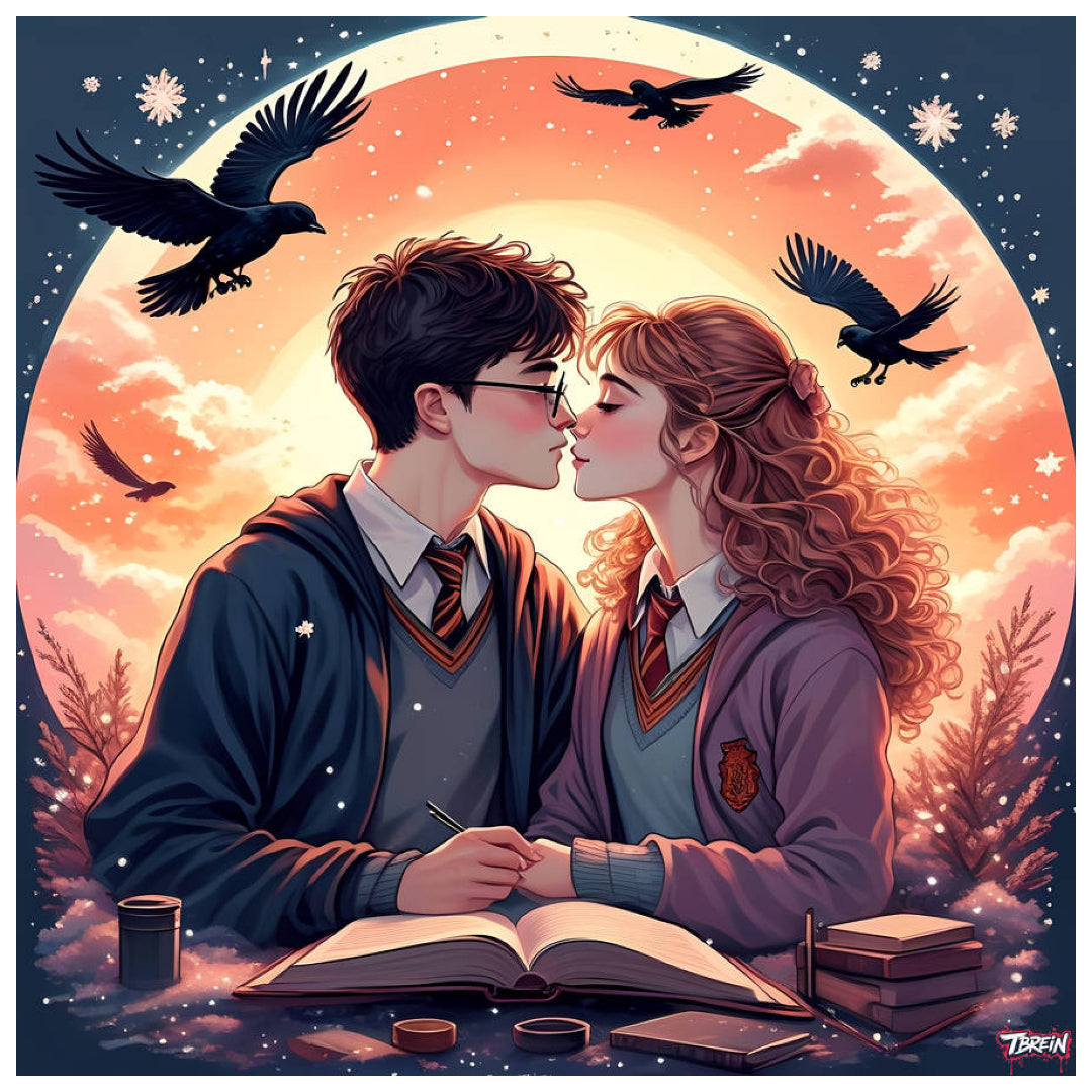 fall-in-love-harry-and-hermione-paint-by-number-kit