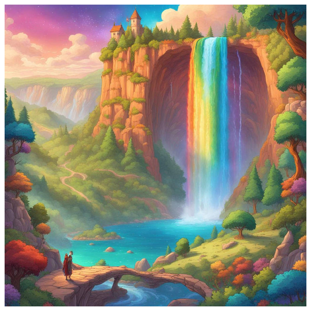 fantastic-rainbow-waterfall-paint-by-number-kit