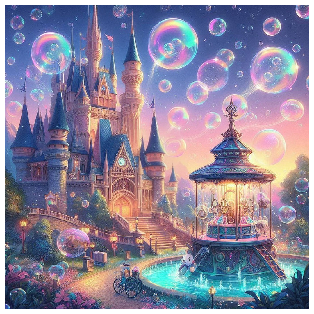 fantasy-bubles-at-disneyland-paint-by-number-kit