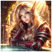 female-bloodelf-paint-by-number-kit