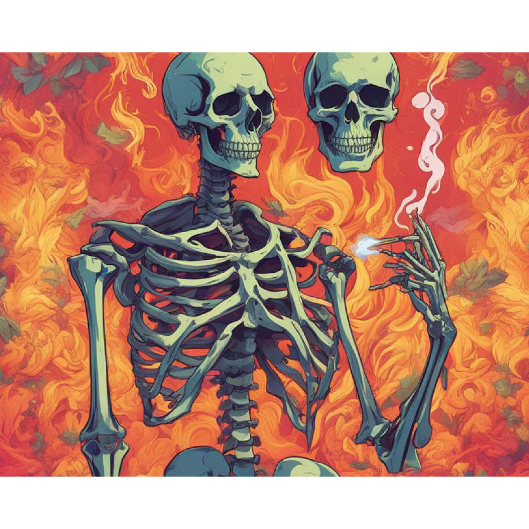 fire-skeleton-paint-by-number-kit