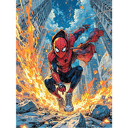 fire-spiderman-paint-by-number-kit