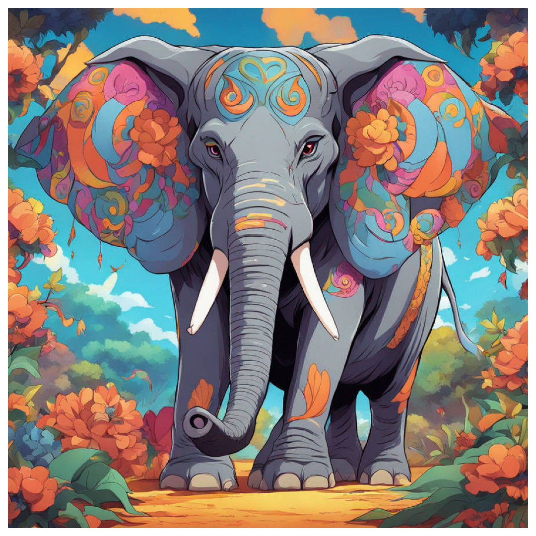 floral-elephant-paint-by-number-kit