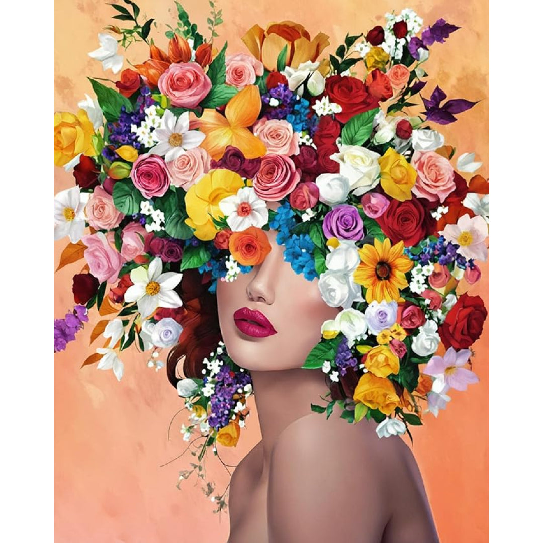 flower-lady-paint-by-number-kit