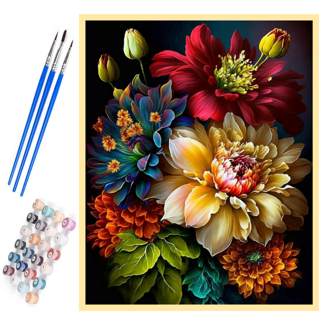 flowers-blossom-paint-by-number-kit