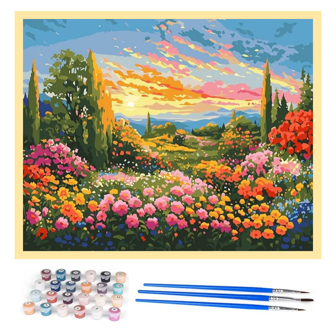 flowers-in-bloom-paint-by-number-kit