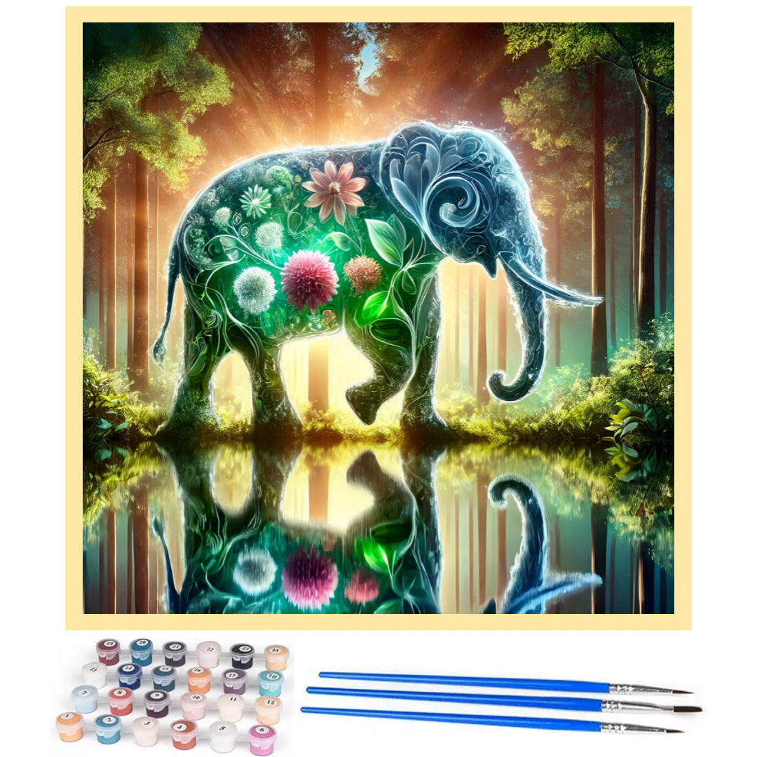 forest-guardian-elephant-paint-by-number-kit
