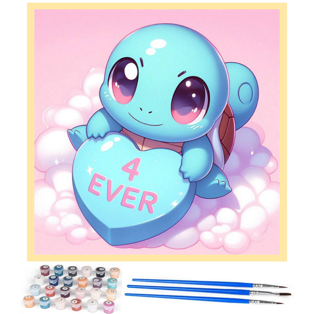 forever-cutie-squirtle-paint-by-number-kit