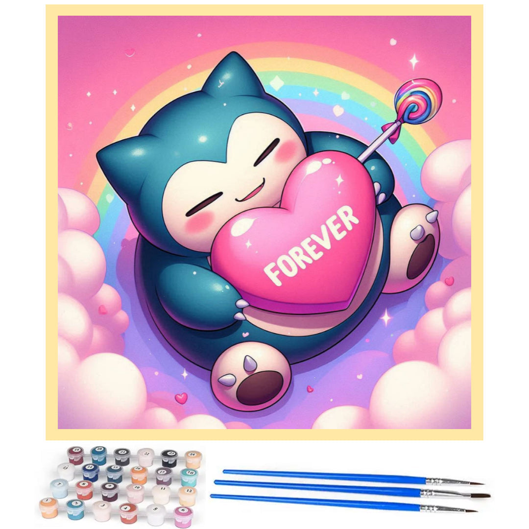 forever-snorlax-paint-by-number-kit