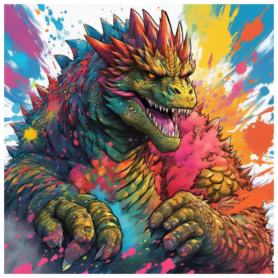 friendly-godzilla-paint-by-number-kit