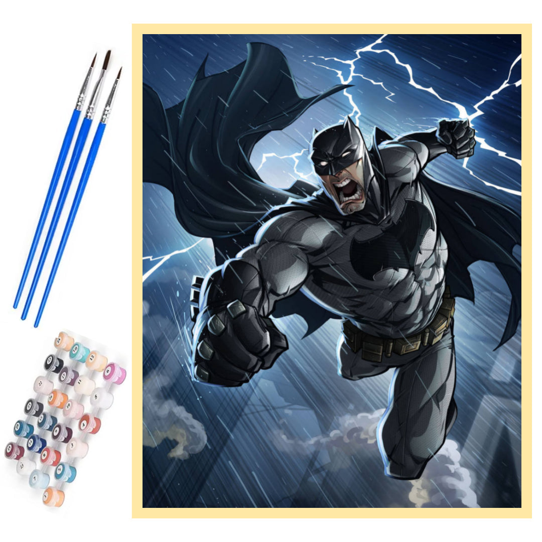 furious-strike-batman-paint-by-number-kit