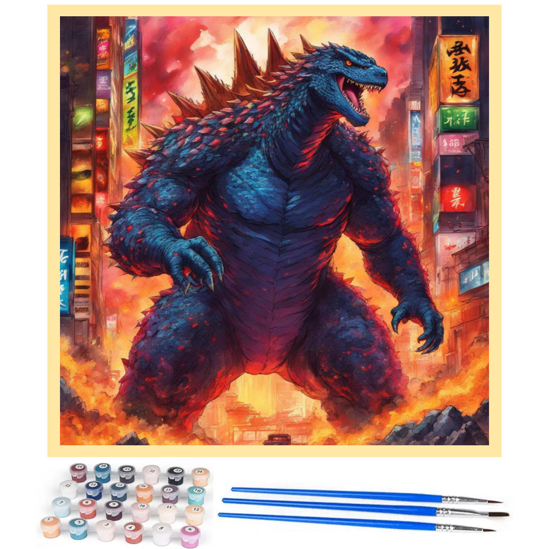 giant-godzilla-paint-by-number-kit