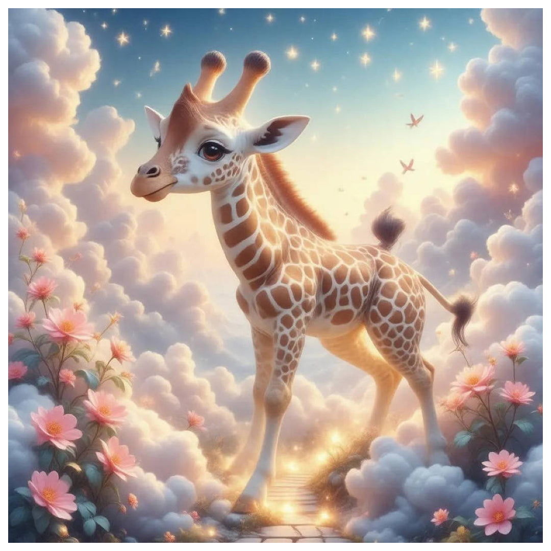 giraffe-exploring-the-clouds-paint-by-number-kit