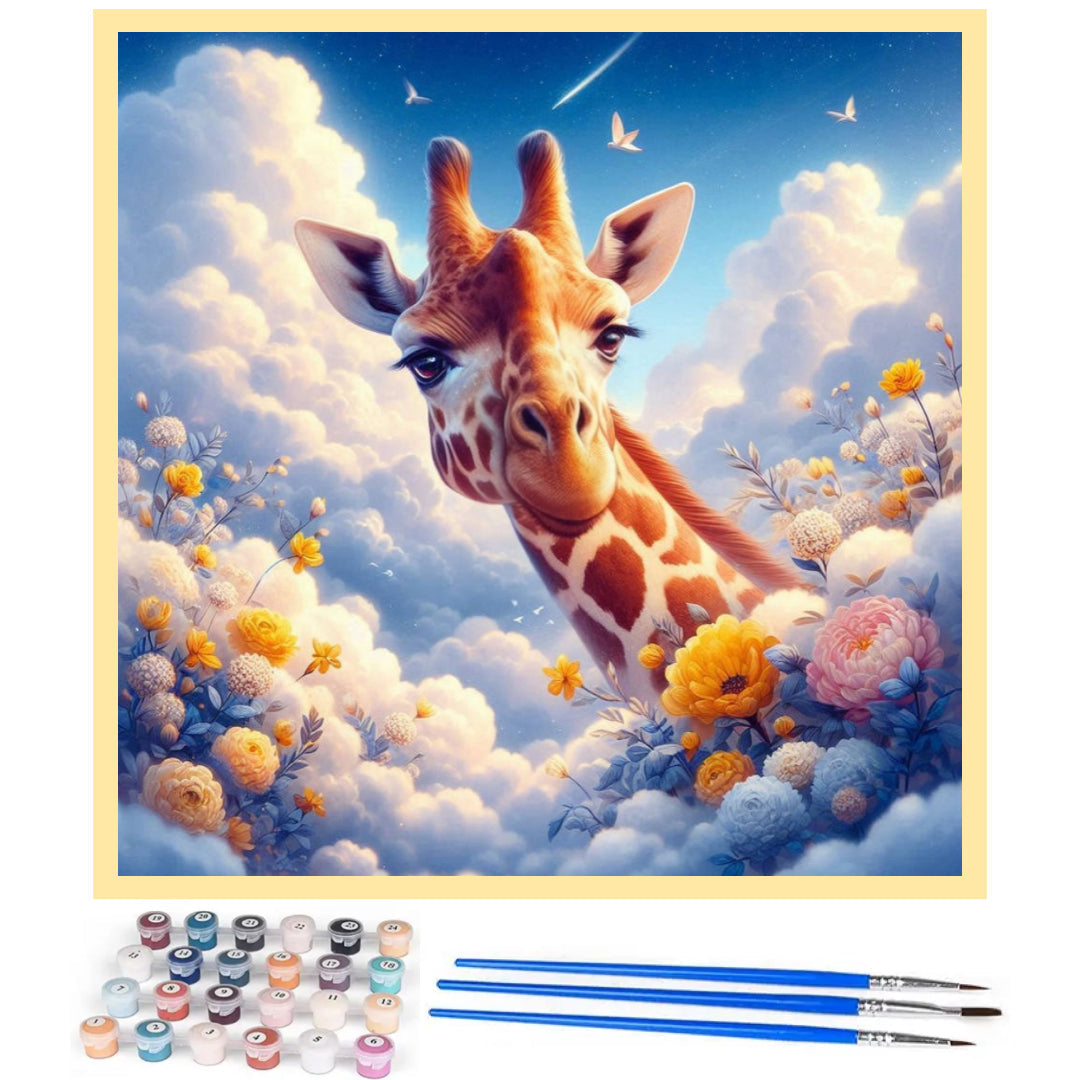 giraffe-in-the-clouds-paint-by-number-kit